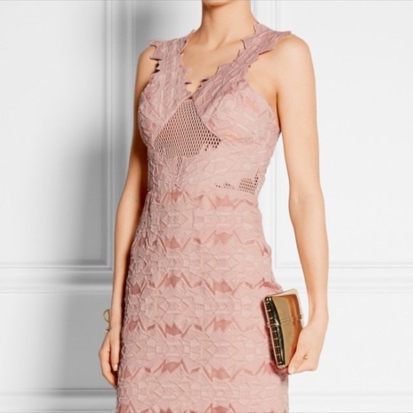 Jonathan Simkhai Brocade Midi Dres S/4 - Picture 3 of 7